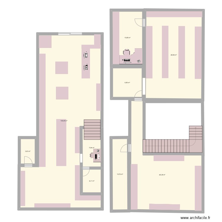 momie clermont. Plan de 0 pièce et 0 m2