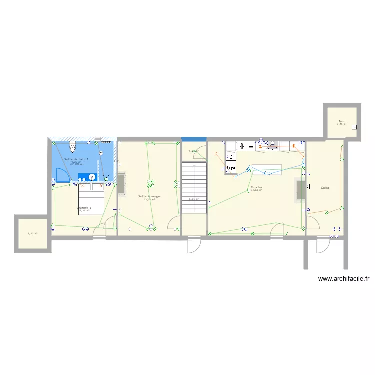 La Bernerie. Plan de 