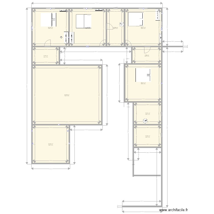 Plan Paulo. Plan de 0 pièce et 0 m2