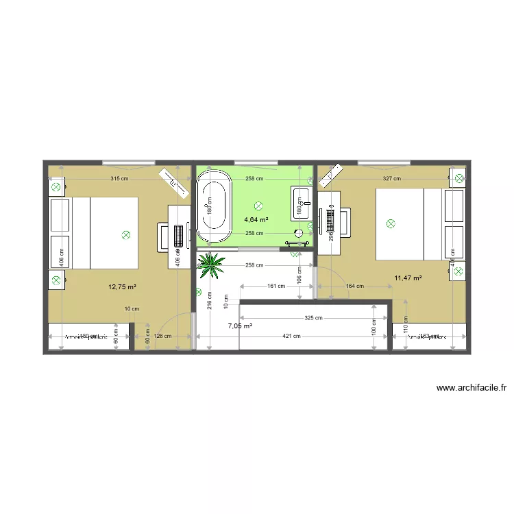 ALEXANDRE 2BIS. Plan de 