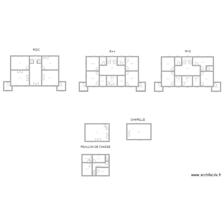 350601557. Plan de 41 pièces et 417 m2