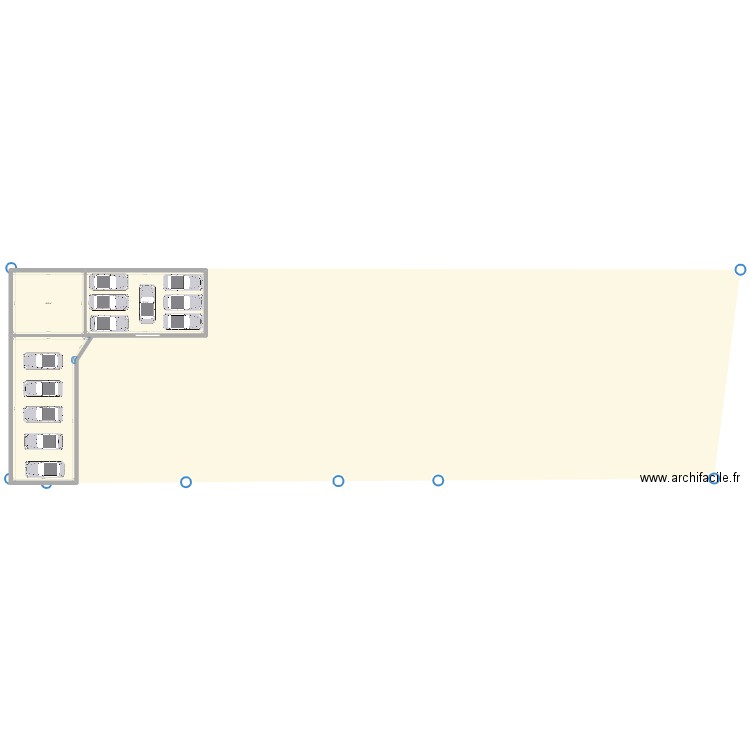 garage 2. Plan de 3 pièces et 227 m2