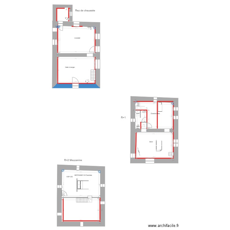 PEGHAIRE Projet1. Plan de 0 pièce et 0 m2