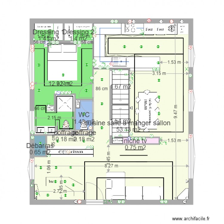 rozay arnaud  2. Plan de 45 pièces et 275 m2