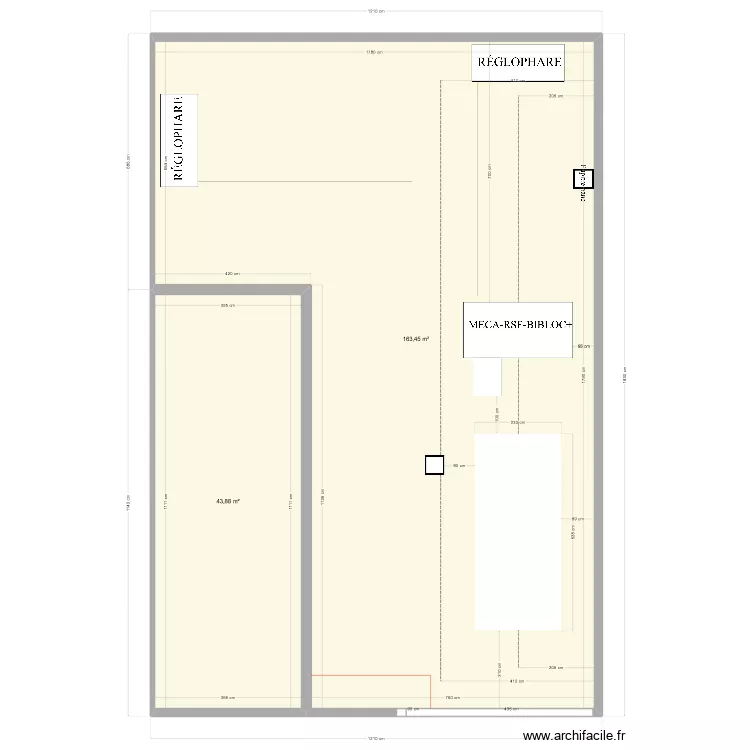 CT VL MERIGNAC. Plan de 