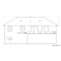 Pouancé - Façade Sud - Projet*