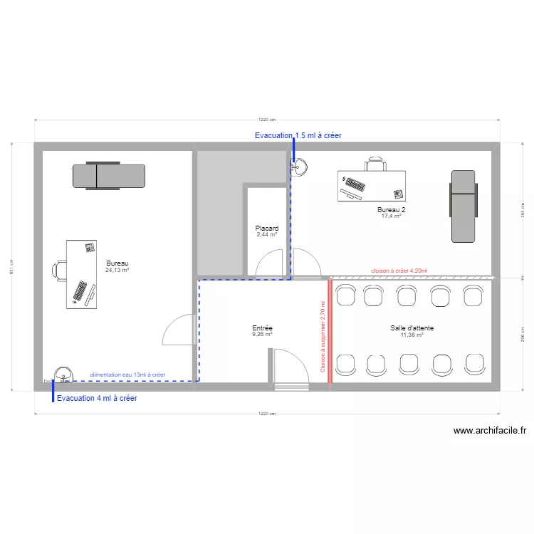 bureau centre médical bat biolab. Plan de bureau centre médical bat biolab. Plan de