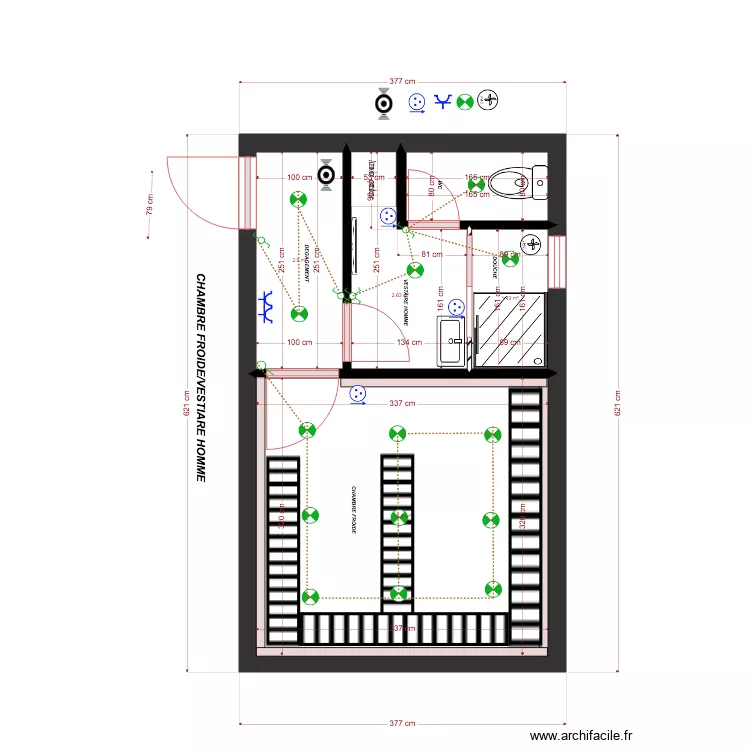 kupeli talange . Plan de 