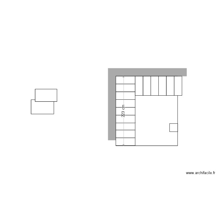 Cuisine été V1. Plan de 0 pièce et 0 m2