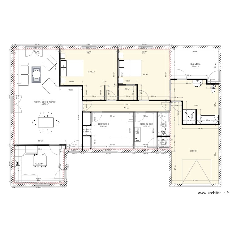 CISLAGHI EXISTANT . Plan de 0 pièce et 0 m2