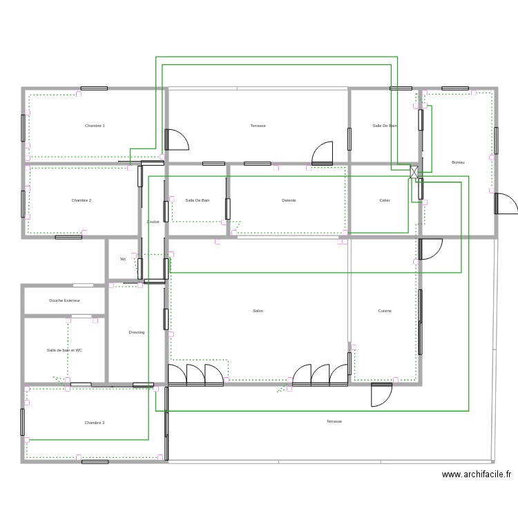 Maison 2020. Plan de 0 pièce et 0 m2