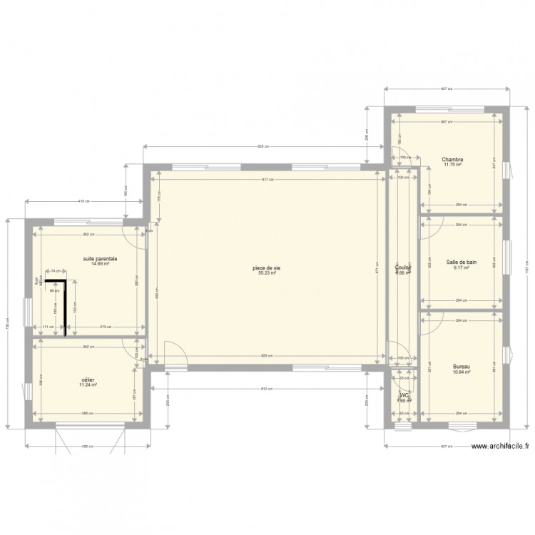 maison contemporaine 123. Plan de 0 pièce et 0 m2