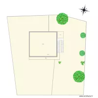 Plan de masse &eacute;tat ant&eacute;rieur