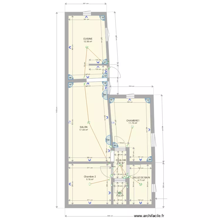 depandance 2020. Plan de 