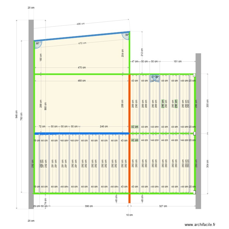 atelier. Plan de 0 pièce et 0 m2