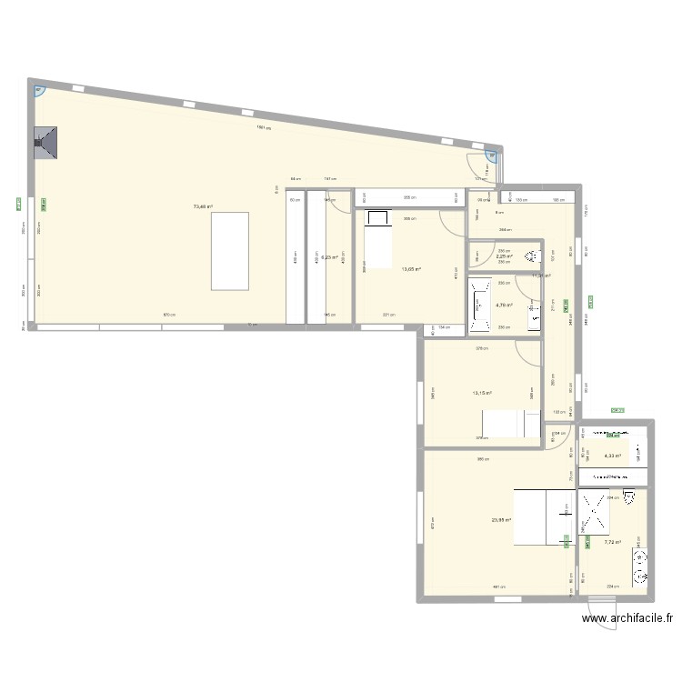 wolfgang 3. Plan de 10 pièces et 161 m2