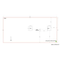 Plan de pan de toiture orientation sud