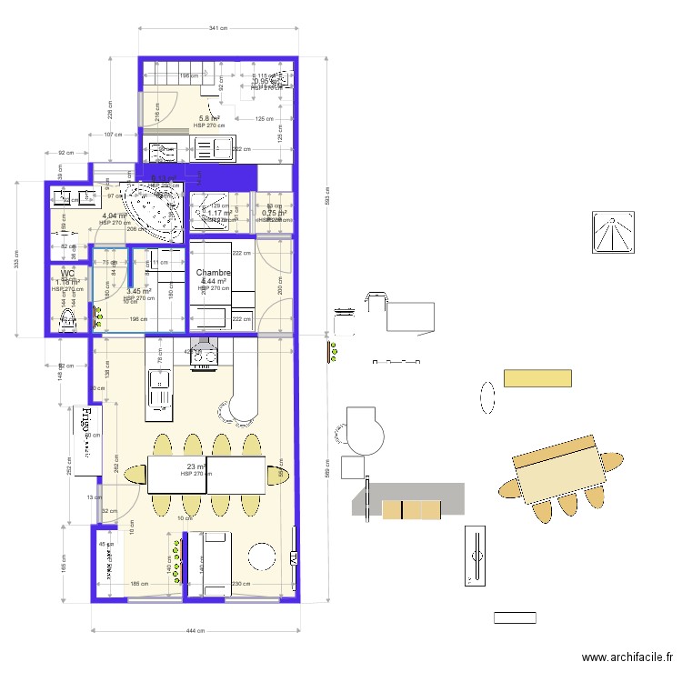 Verdun 10 places V12. Plan de 0 pièce et 0 m2
