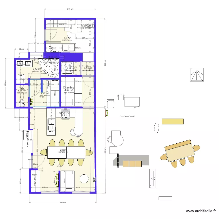 Verdun 10 places V12. Plan de 