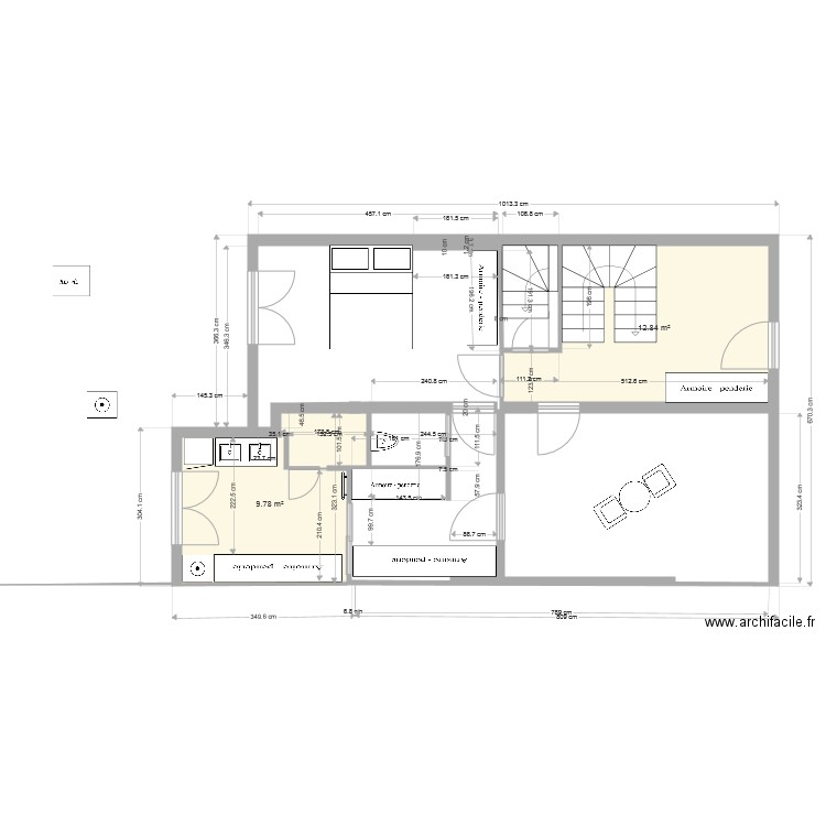  Projet RDC AML Roure  NAD 5. Plan de 0 pièce et 0 m2