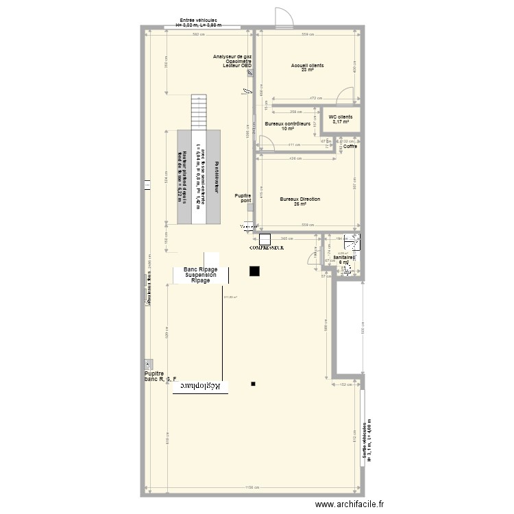 CCT VL ANGLET2. Plan de 5 pièces et 274 m2