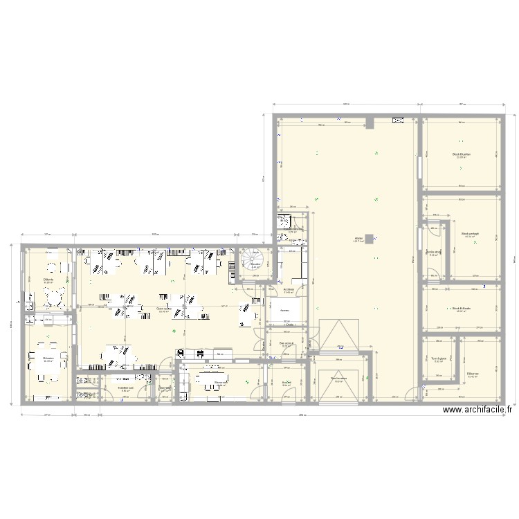 Case G installations élec initiales. Plan de 0 pièce et 0 m2