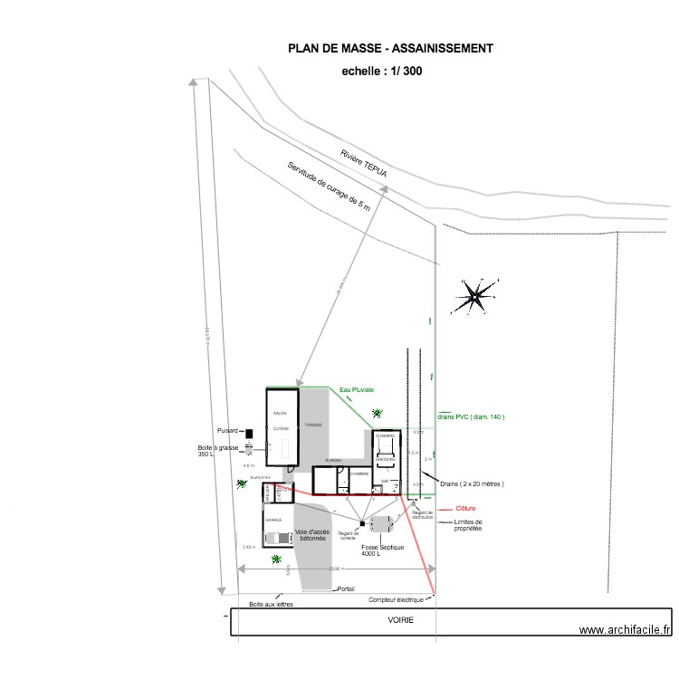 IMPLANTATION bis. Plan de 0 pièce et 0 m2