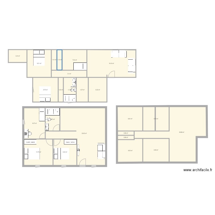 casa Jardin. Plan de 0 pièce et 0 m2