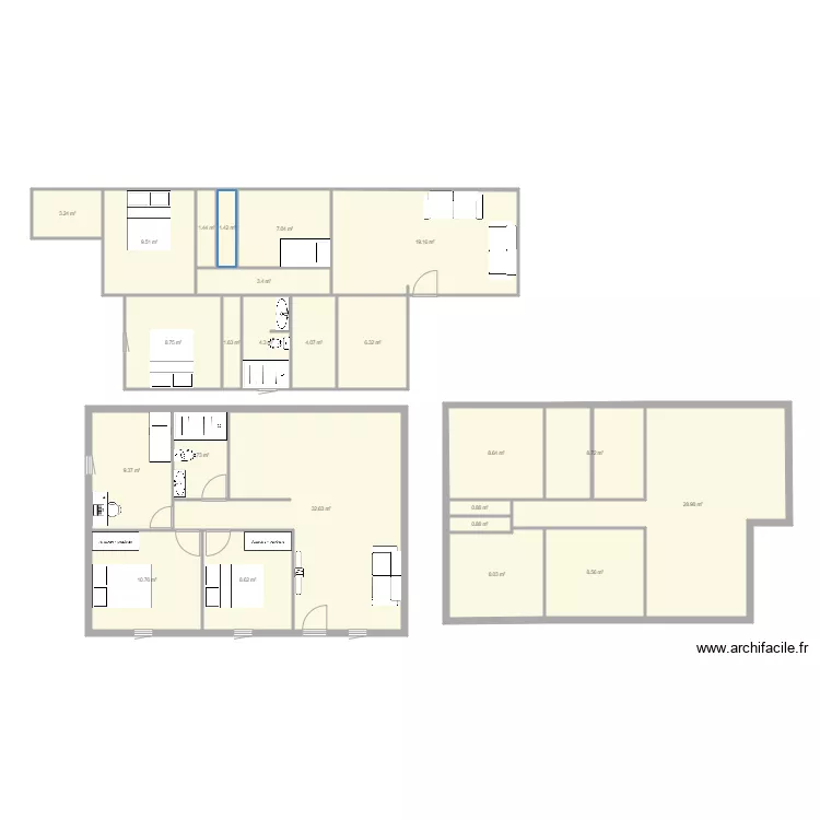 casa Jardin. Plan de 