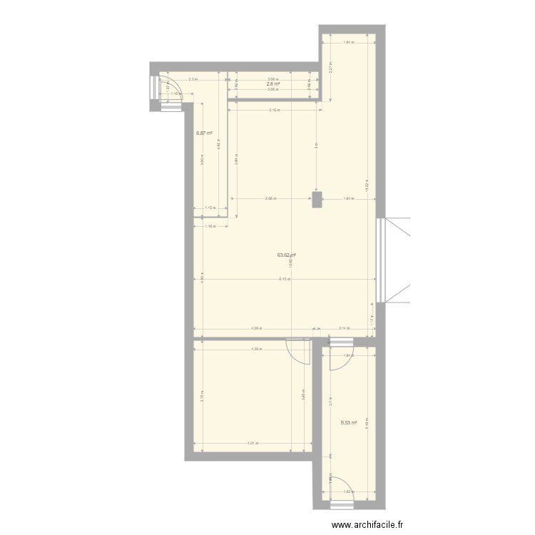 CuisineAndon. Plan de 0 pièce et 0 m2