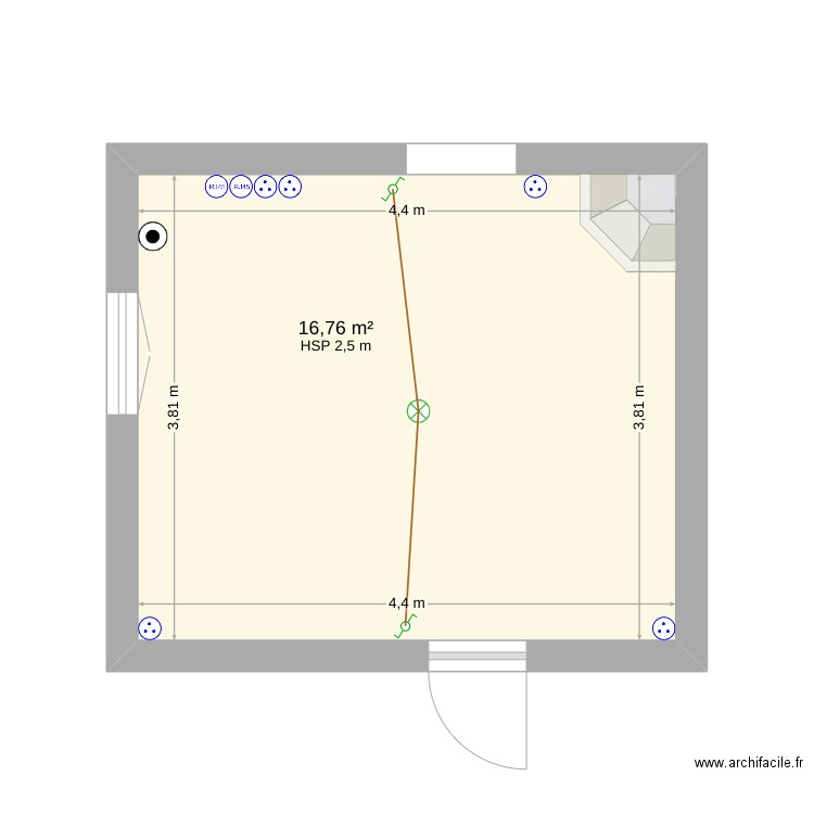 séjour gleyses. Plan de 0 pièce et 0 m2