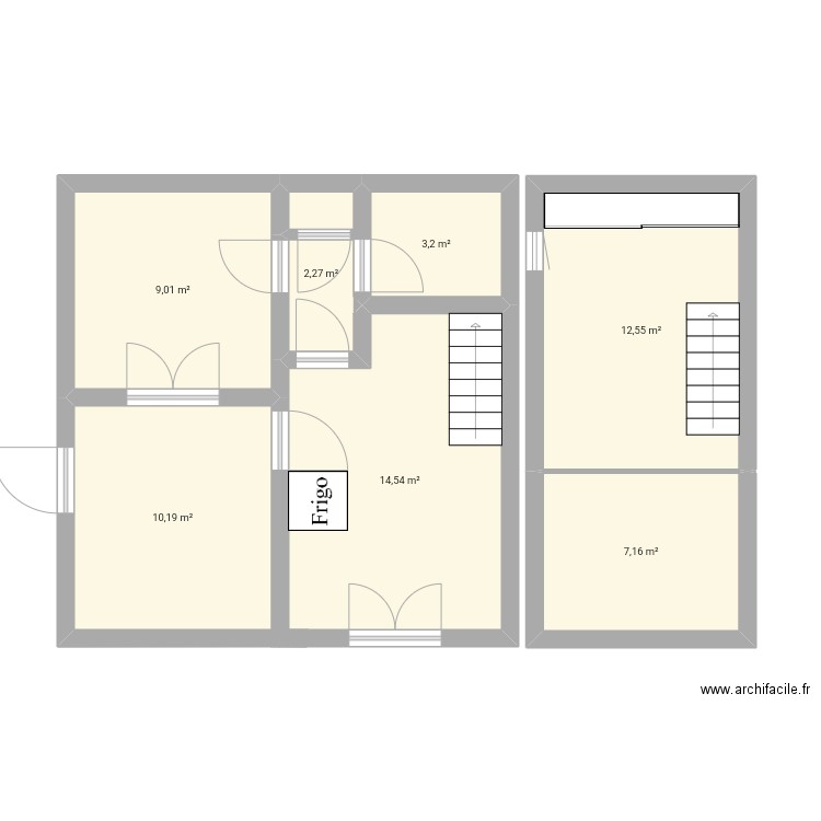 Coudalère . Plan de 0 pièce et 0 m2