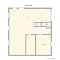 Croquis MULLER Sous sol