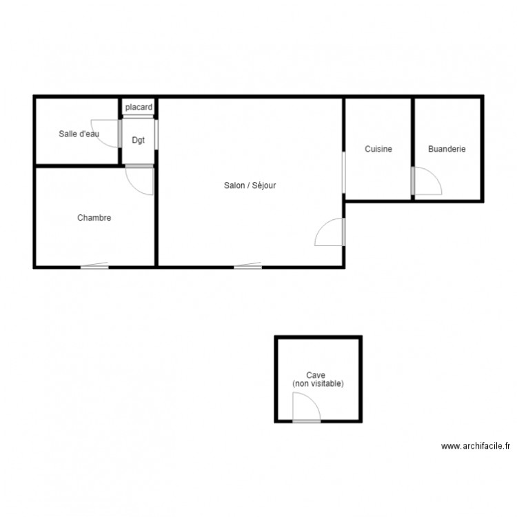 GUYARD VITRE. Plan de 0 pièce et 0 m2