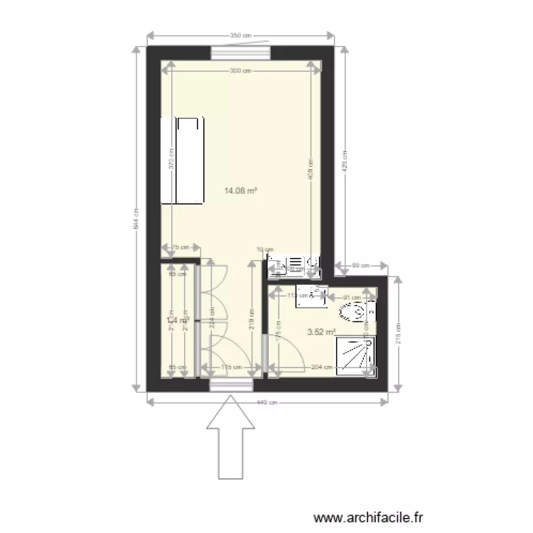 Plan F1 Diamant. Plan de 