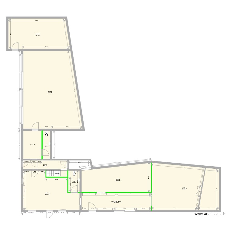 projet elau food bourgueil. Plan de 0 pièce et 0 m2