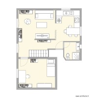 Plan appartement 1er étage nbe travaux