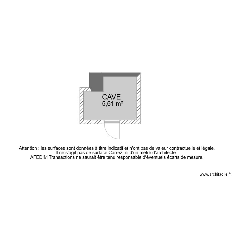 BI 6793 CAVE . Plan de 0 pièce et 0 m2