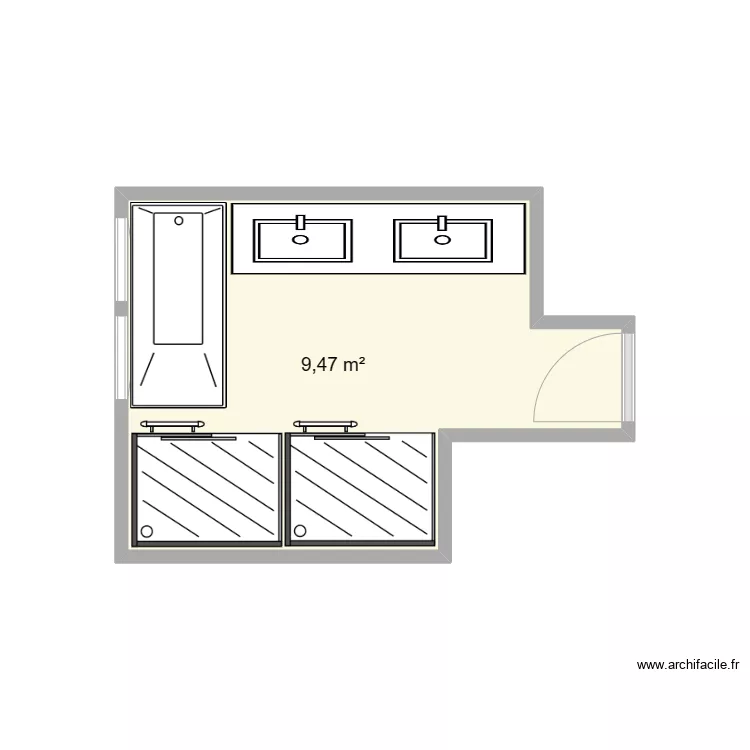 Plan de base SDB enfants. Plan de 
