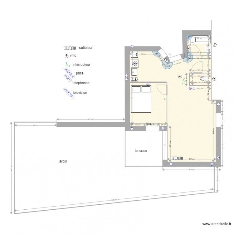 pompidou2. Plan de 0 pièce et 0 m2