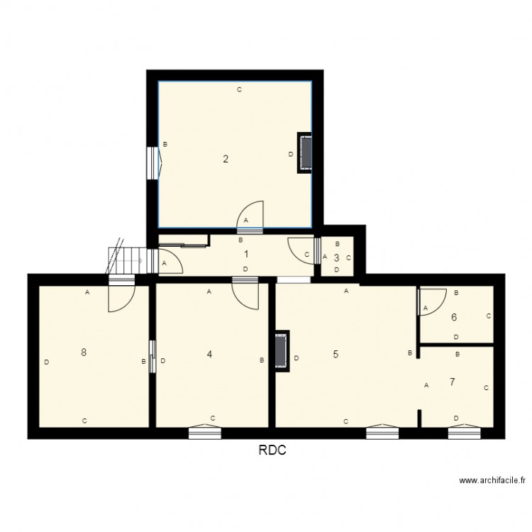 174301 OUDINOT . Plan de 0 pièce et 0 m2