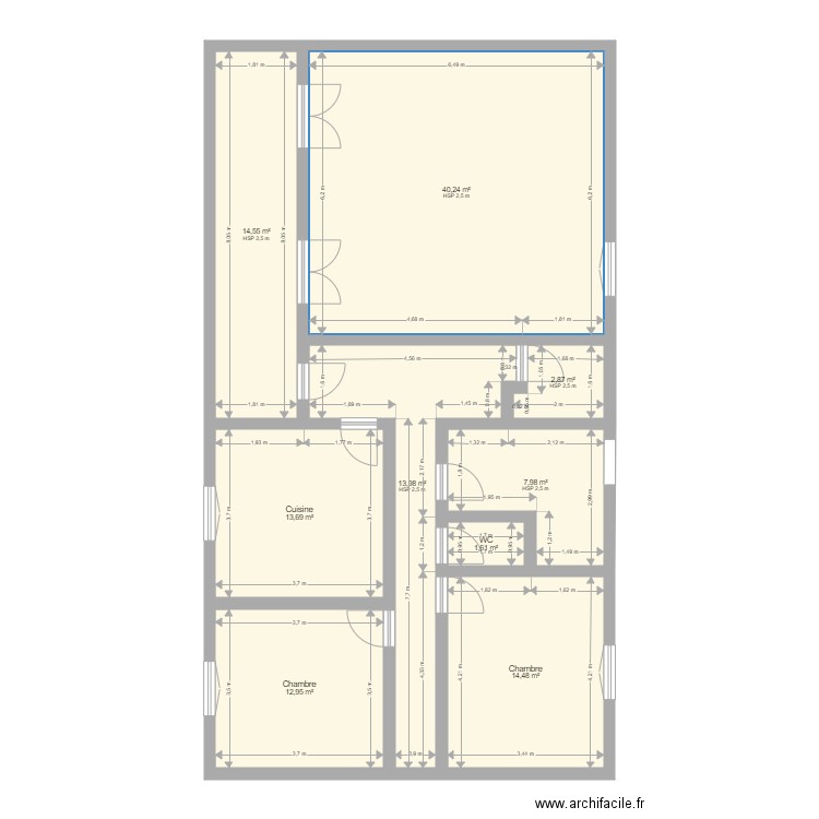 plan maison. Plan de 0 pièce et 0 m2