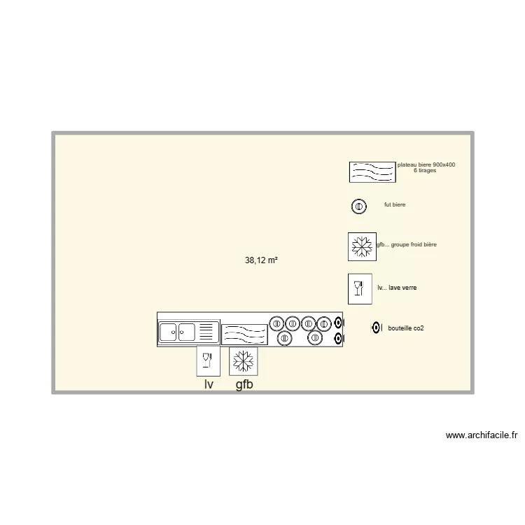 TASTE'N BREWS. Plan de 
