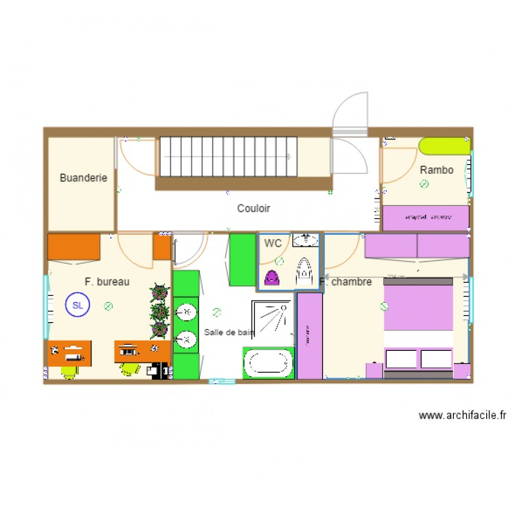 Nouveau pb angles droits V3. Plan de 0 pièce et 0 m2