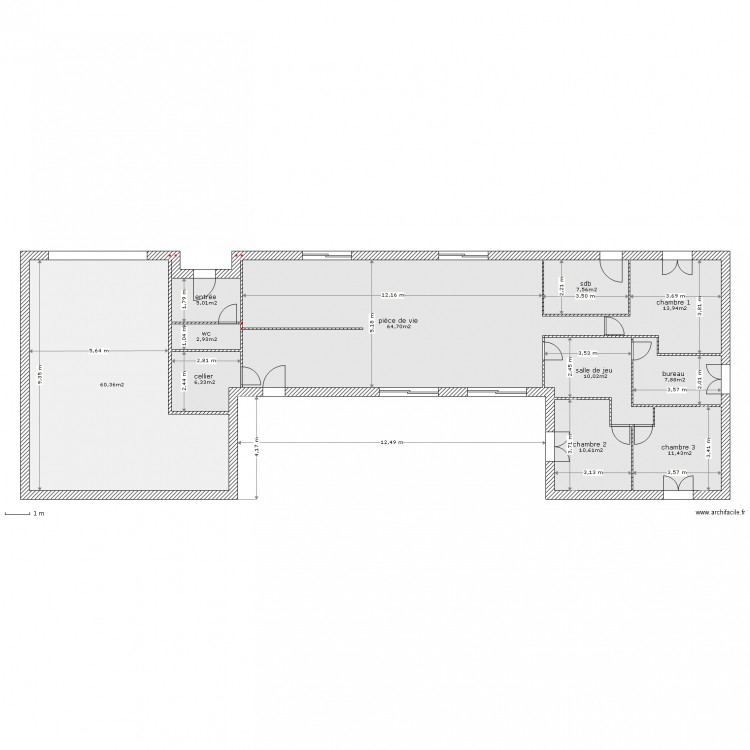 Plan. Plan de 0 pièce et 0 m2