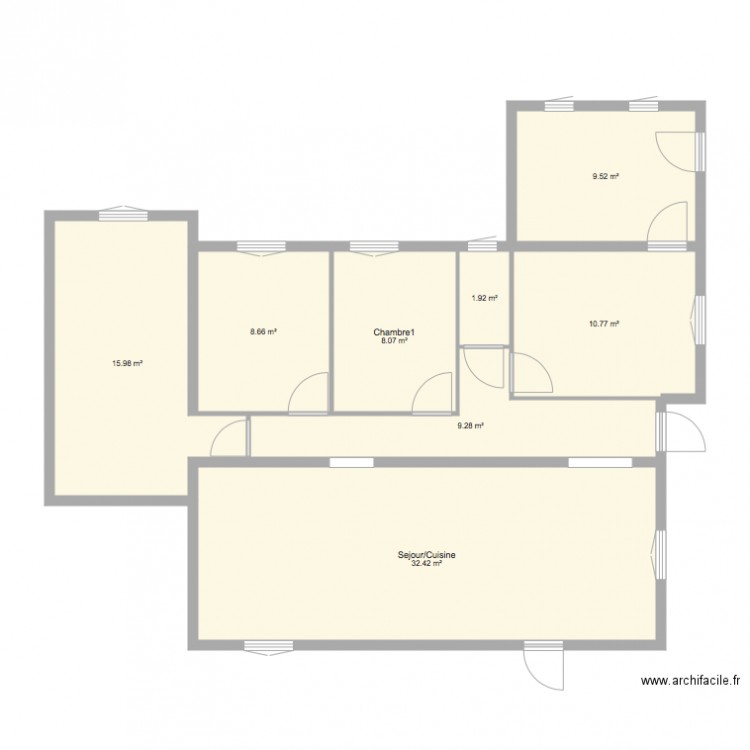 projet. Plan de 0 pièce et 0 m2