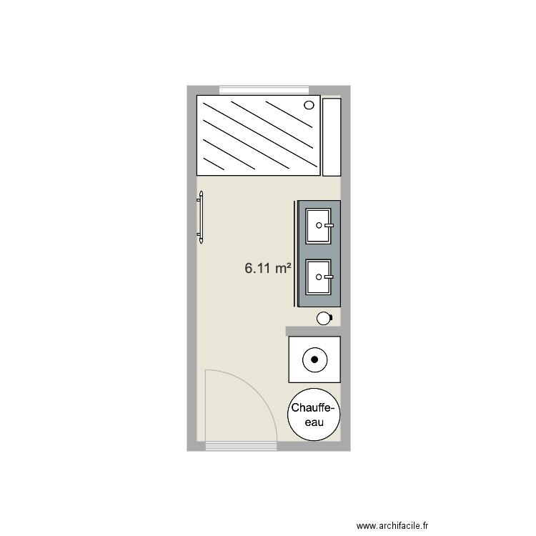 plan sdb lorene 1. Plan de 0 pièce et 0 m2