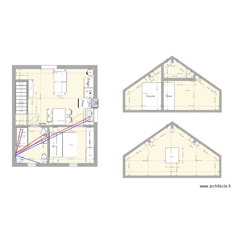 Gîte Plan pour modif. Plan de 0 pièce et 0 m2