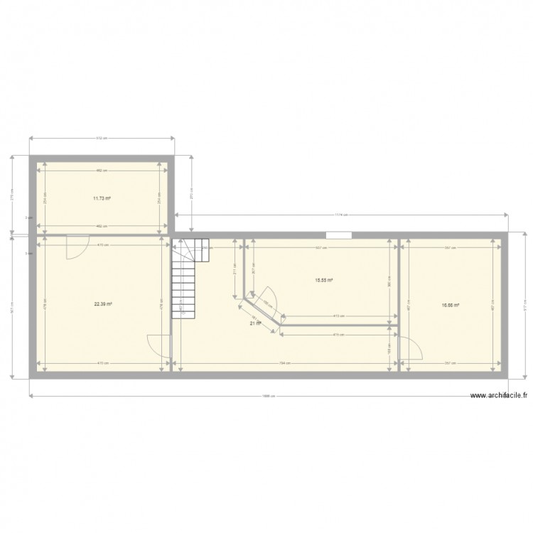  marléne. Plan de 5 pièces et 87 m2