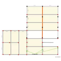 emplacement colonnes